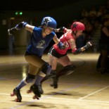 Sheila vs Tonka (Santa Cruz Derby Girls) by Nocklebeast